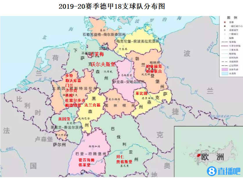 五大联赛新冠地图—【4.24图表】