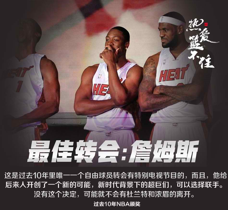 NBA十年总结：9个最佳奖项！